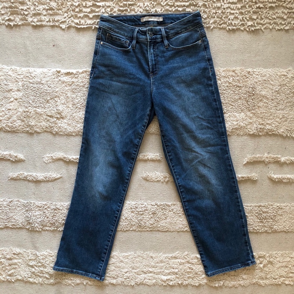 Athleta Sculptek Crop Kick Jeans